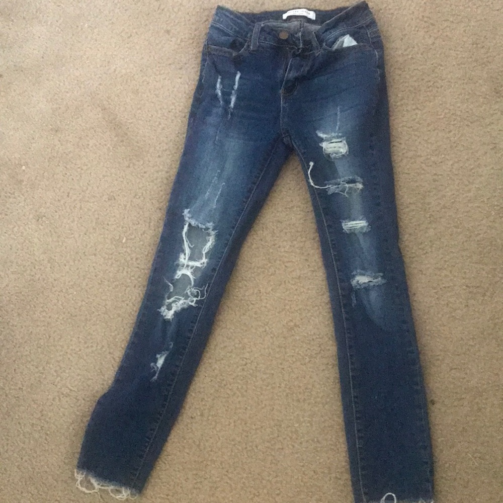 ripped jeans